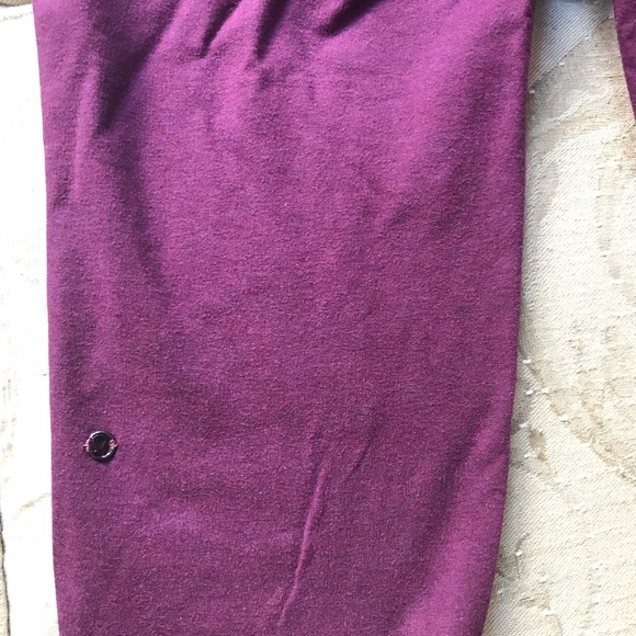 Lululemon Comfy As Sweat Pant Heathered red grape - Picture 7 of 7